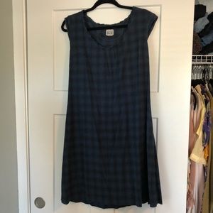 plaid Converse dress